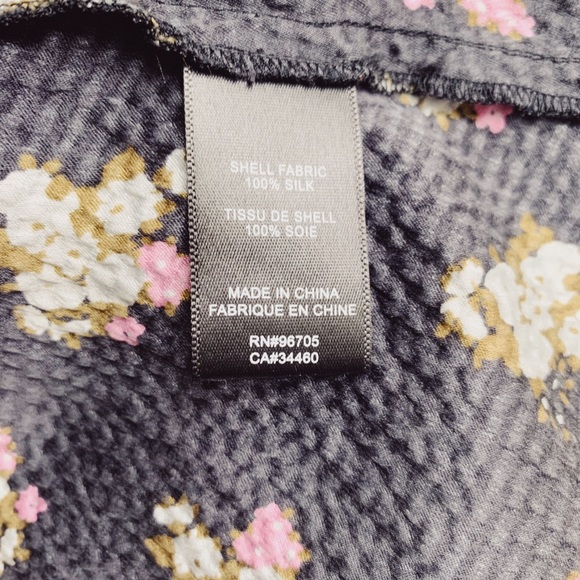 Rebecca Taylor Floral Silk Shell - Picture 4 of 4